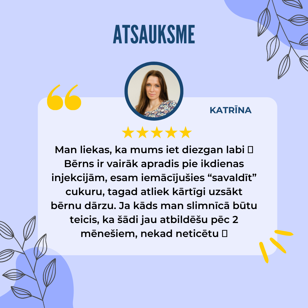 Konsultācija "Glikozes pārvaldība"