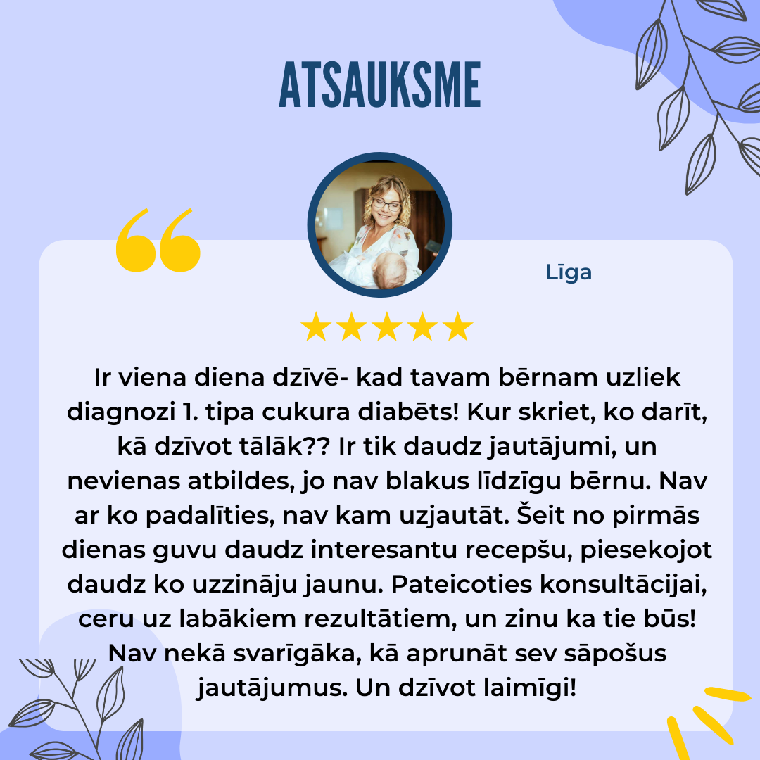 Konsultācija "Glikozes pārvaldība"