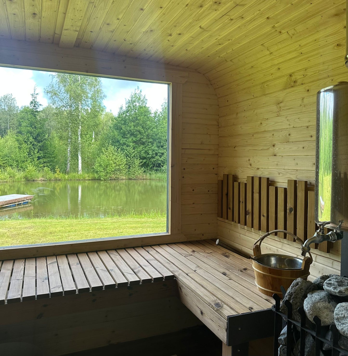 Miera Osta / Pirts apmeklējums